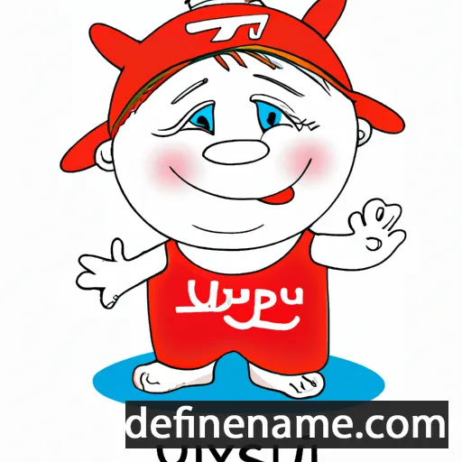 cartoon of the name Ilyusha