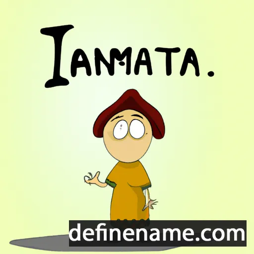 Imanta cartoon