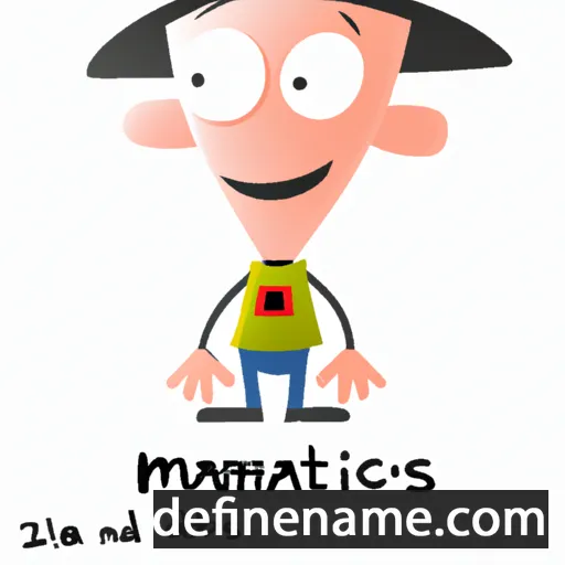 cartoon of the name Imants