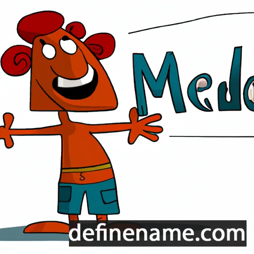 cartoon of the name Imeldo