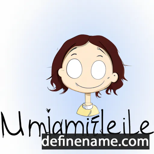 Immanuelle cartoon