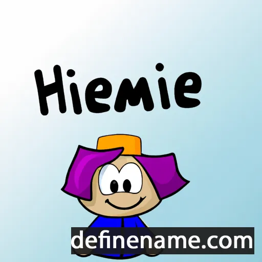 cartoon of the name Immetje