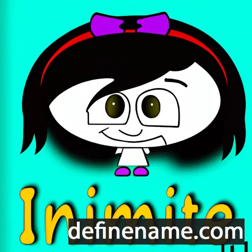 cartoon of the name Immie