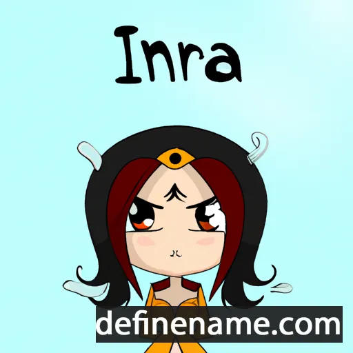 cartoon of the name Inaria