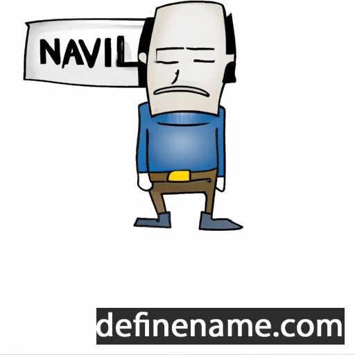 cartoon of the name Inavel