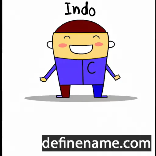 Indaco cartoon