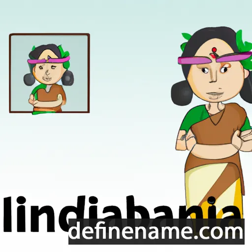 Indirabai cartoon