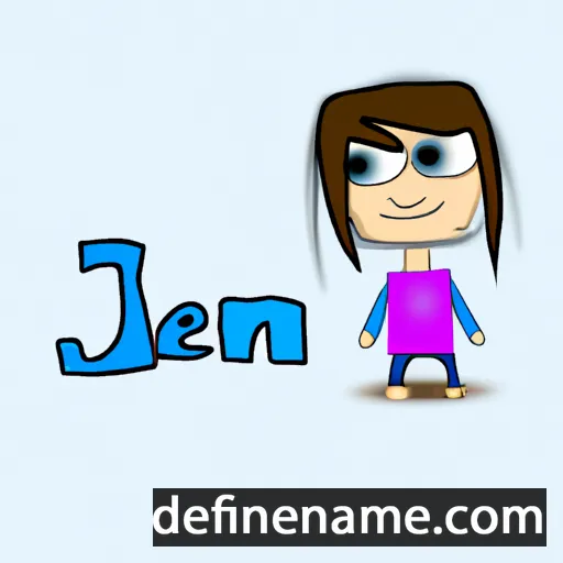 cartoon of the name Inej