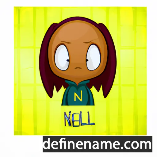 cartoon of the name Inell