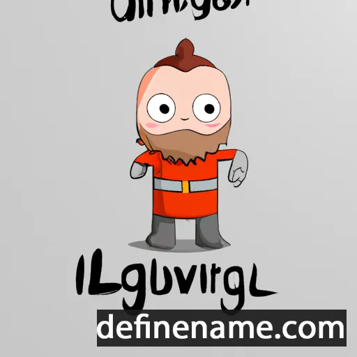 Ingálvur cartoon