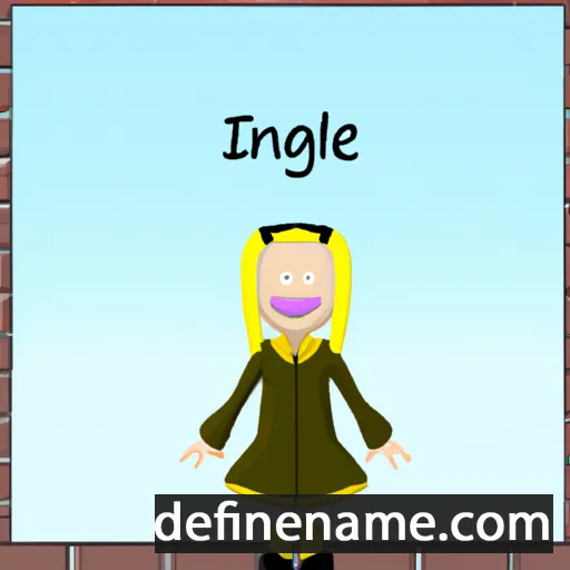 cartoon of the name Ingelore