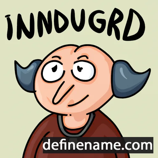 cartoon of the name Ingetrud