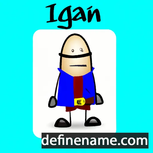 cartoon of the name Ingimagn