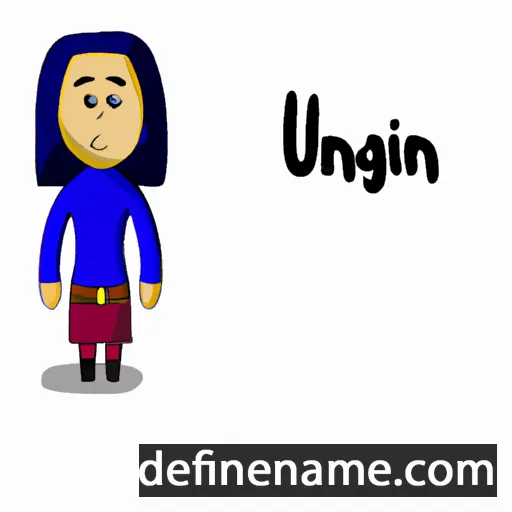 Ingirún cartoon