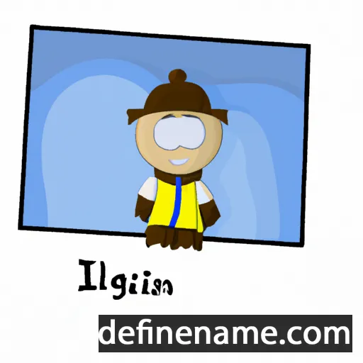 cartoon of the name Ingisól