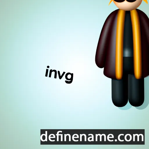 cartoon of the name Ingiveig