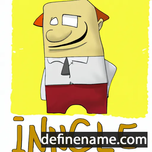 cartoon of the name Ingle