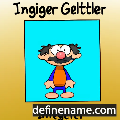 cartoon of the name Inglebert