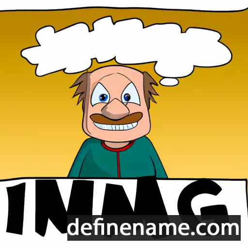 Ingmaj cartoon