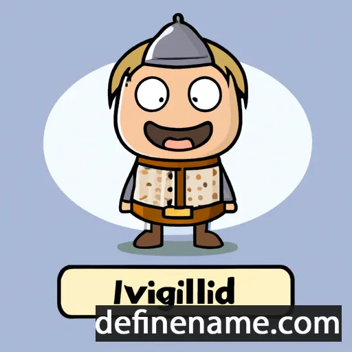 cartoon of the name Ingvaldur