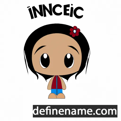 cartoon of the name Inocência