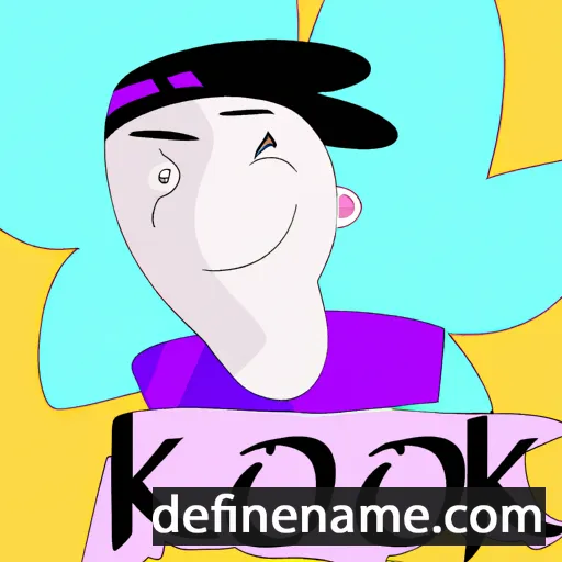 cartoon of the name Ioki