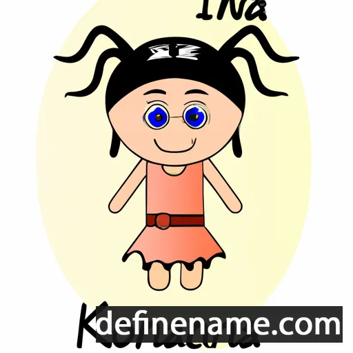 cartoon of the name Ionakana