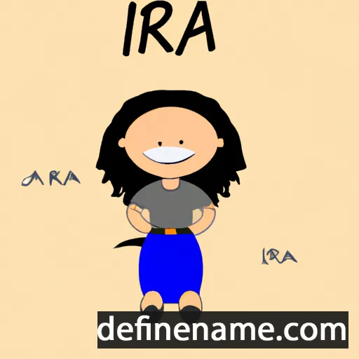 Irāia cartoon