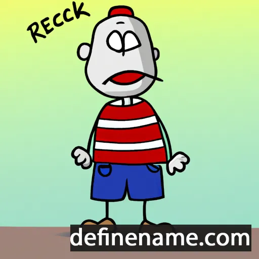 cartoon of the name Ireczek