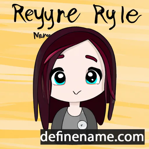 cartoon of the name Irelynne