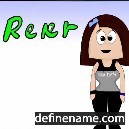 cartoon of the name Irenéa