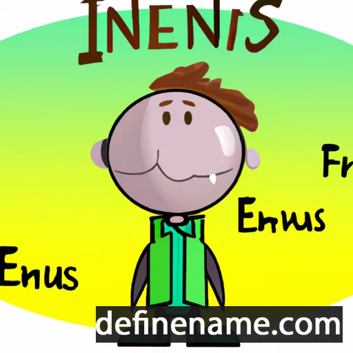 cartoon of the name Irenijus