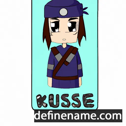 cartoon of the name Iresu-kamuy