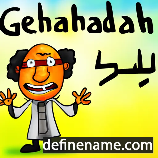 cartoon of the name Gedaliah