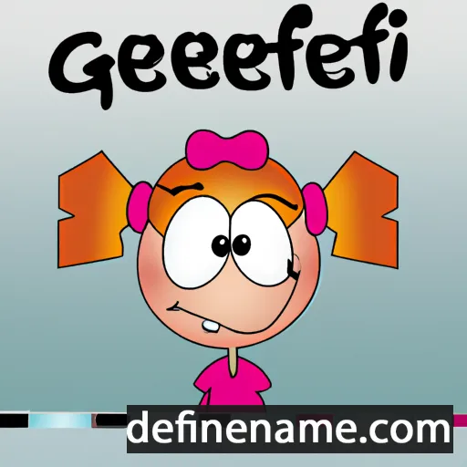 cartoon of the name Geertje