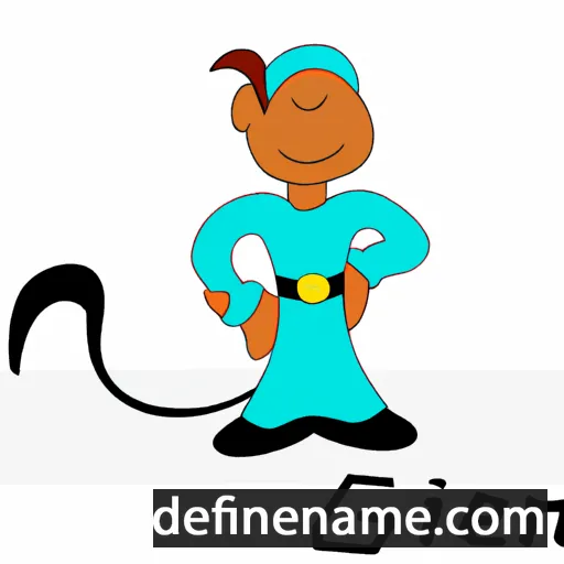 Genie cartoon