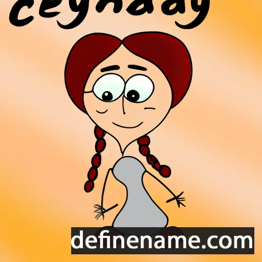 cartoon of the name Gennadiya