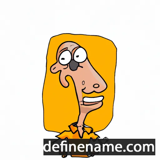 cartoon of the name Gennady