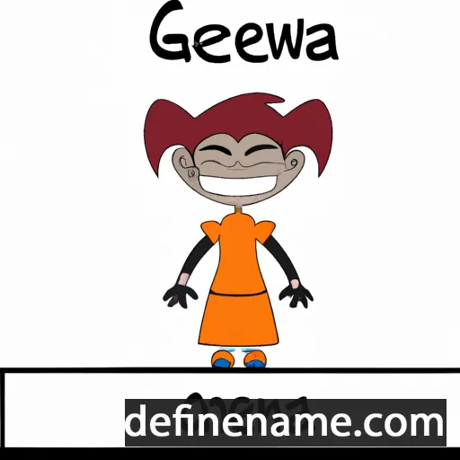 Genowefa cartoon