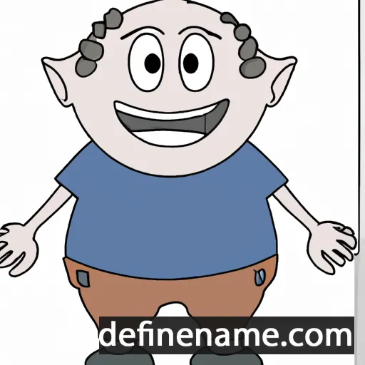 cartoon of the name Georgy