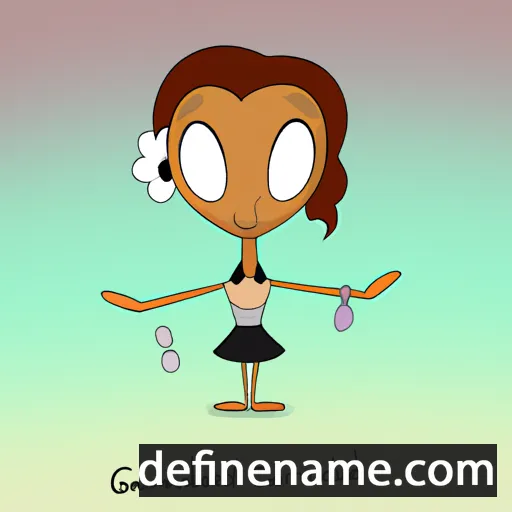 cartoon of the name Geraldine