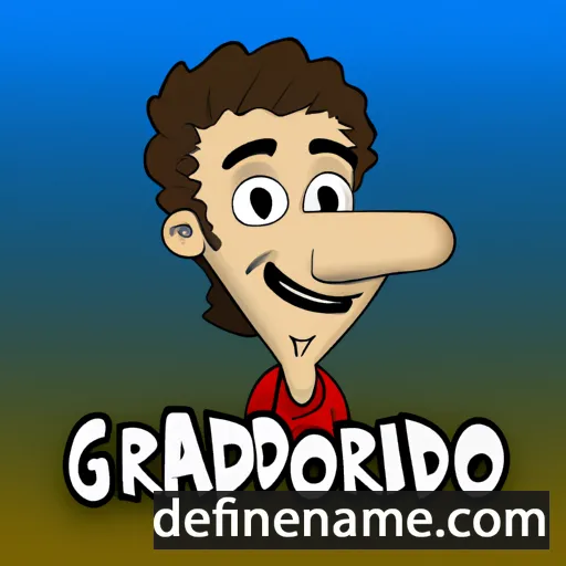 cartoon of the name Gerardo