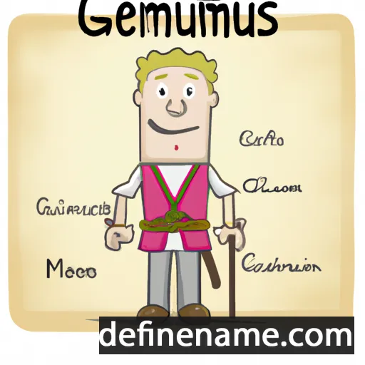 cartoon of the name Germanicus