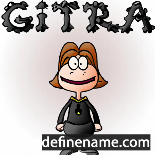 Gerta cartoon