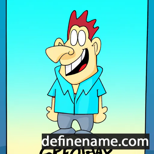 cartoon of the name Gerwazy