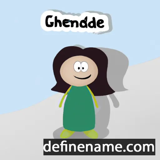 cartoon of the name Ghenadie