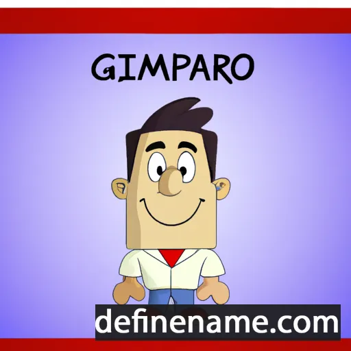 cartoon of the name Giampiero