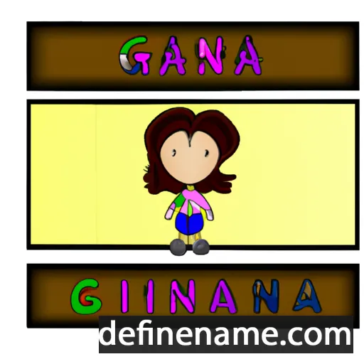 Gianna cartoon