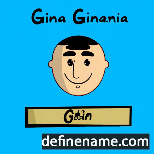 Gianni cartoon