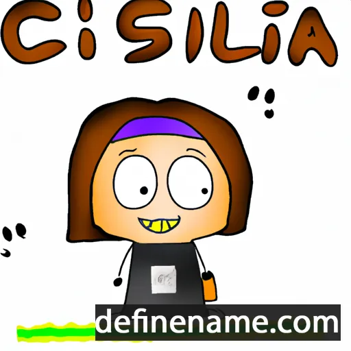 Gilla Críst cartoon